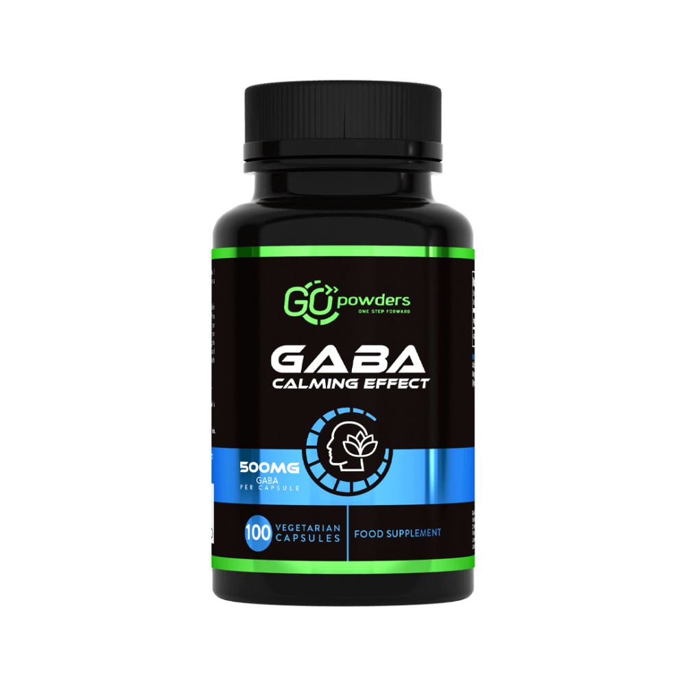 Go Powders Gaba Calming Effect 500 mg 100 cápsulas