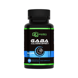 Go Powders Gaba Calming Effect 500 mg 100 cápsulas (Caducidad 04-2022)