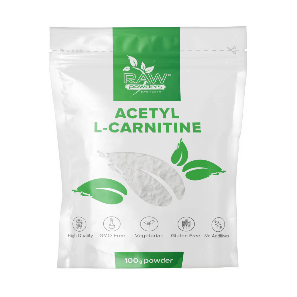 Acetil L-Carnitina (ALC Carnitina) en polvo 100 g  Pure Powder
