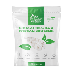 Ginkgo Biloba 3000 mg & Ginseng Coreano 1000 mg 90 cápsulas