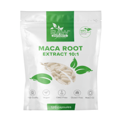 Extracto de raíz de Maca 10:1 500 mg 120 cápsulas