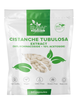 Cistanche tubulosa Extracto 100mg 60 cápsulas (50% Echinacoside + 10% Verbascoside)