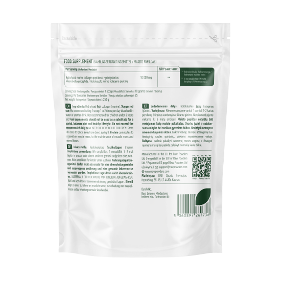 Colágeno Marino Hidrolizado, 250 g