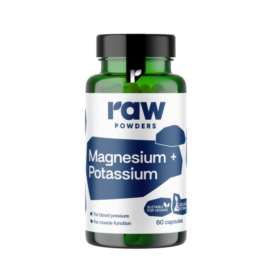 Magnesium & Potassium PLUS, 60 cápsulas