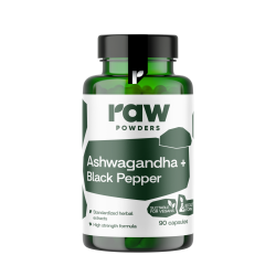 Ashwagandha & Black Pepper PLUS, 90 cápsulas