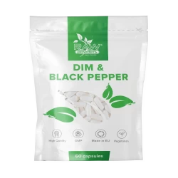 Diindolilmetano (DIM) 150 mg & Pimienta negra 20 mg 60 cápsulas